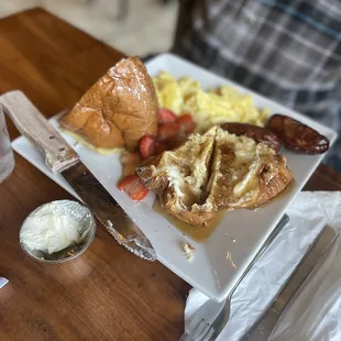 French Toast with Kings Hawaiian brioche bread