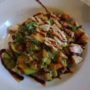 Stuffed avocado appetizer