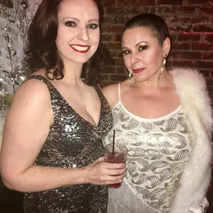 two women posing for a picture