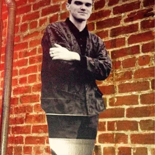 It's a "Tribute" night for some New Wave artist - guess which one?  Come on!  Go ahead!  Guess!  ;)