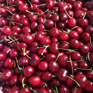 Fresh box of cherries!!