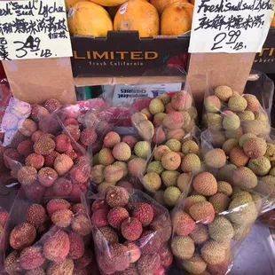 a variety of fruits for sale