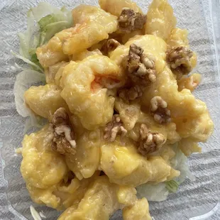 Walnut Prawns