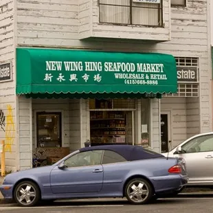 cars parked in front