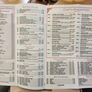 Menu || IG: @misspiggyeats