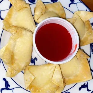 Crab Ragoons (6 pcs)