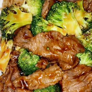 Beef w. Broccoli combo (minus egg roll)