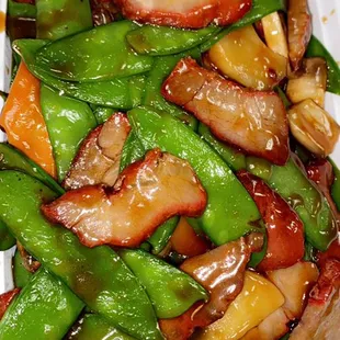 Pork w. Snow peas (Quart)