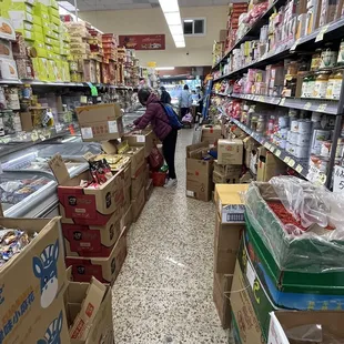 Frozen aisle &amp; snack aisle