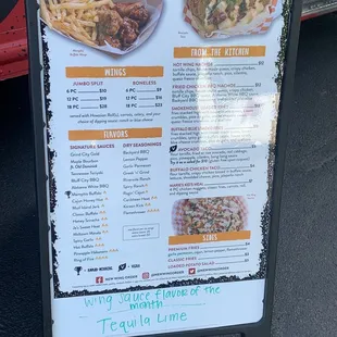 Menu!