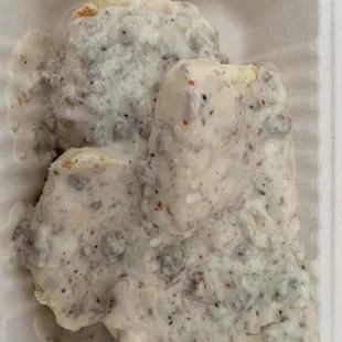 Biscuits and gravy