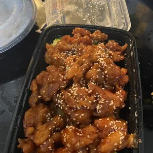 Sesame chicken