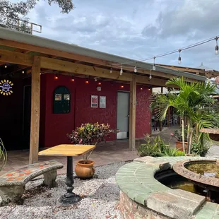 Lovely outdoor area