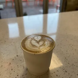 Morning Cortado on the go!