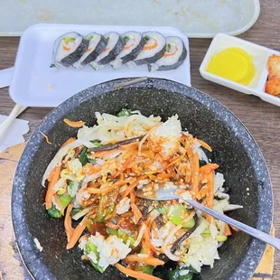 The restaurant inside the marker makes homemade delicious food