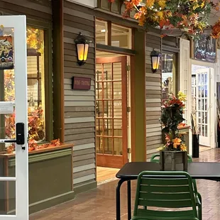 the outside of the store