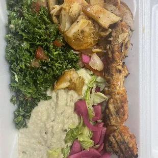 Chicken Tawook Plate