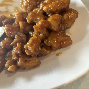 Orange chicken