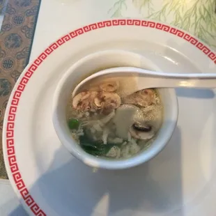 Sizzling Rice Soup