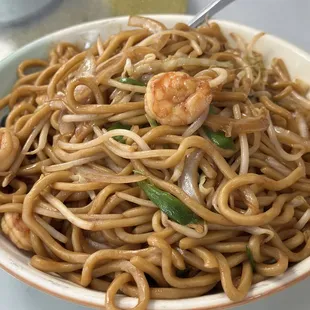Seafood Chow Mein