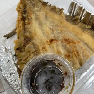 Deep Fried Flounder