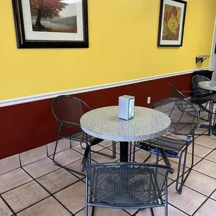 Seating Inside