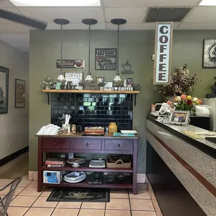 Super cute coffee station