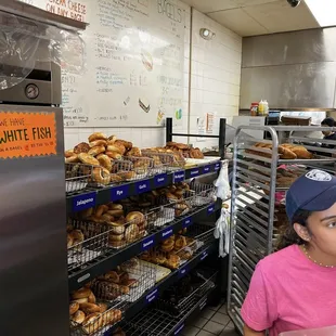 bagels, interior