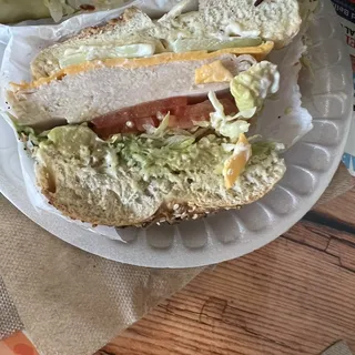 Turkey Piled High Sandwich