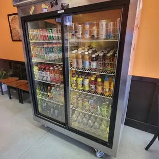 a refrigerated refrigerator