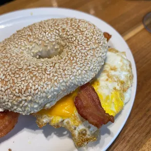 Egg-A-Bagel with Cheese