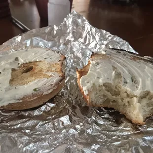 Plain Bagel Toasted