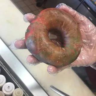 rainbow bagel