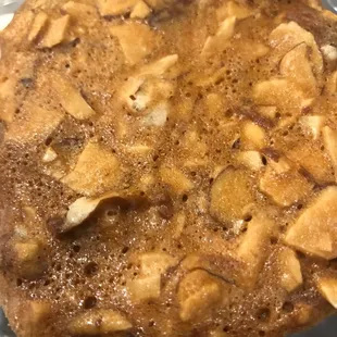 a baked cookie