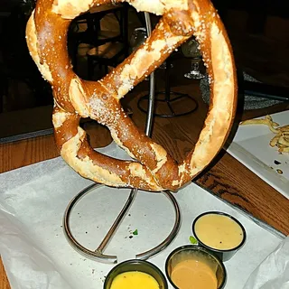 Biergarten Bavarian Pretzel
