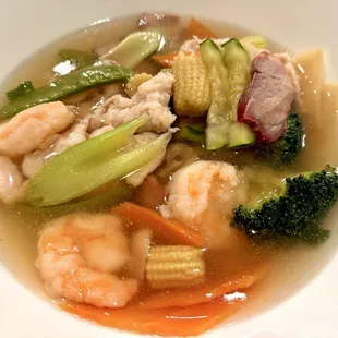 Wor Wonton Soup. Chock-full of goodies!