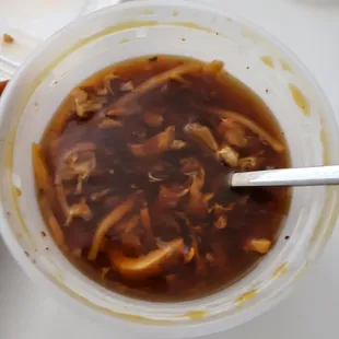 Hot and sour soup 4/5