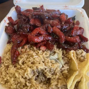 Lunch Special $9.55 10/5 stars: Boneless Spare Ribs (so good!) 4/5 stars: Pork Fried Rice