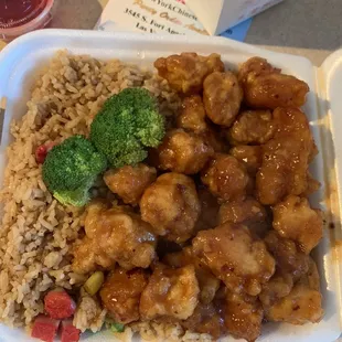 12. General Tso's Chicken Combo