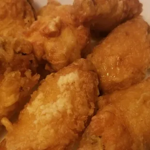 Fried chicken wings appetizer