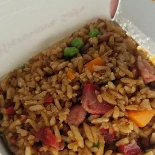 Pork fried rice