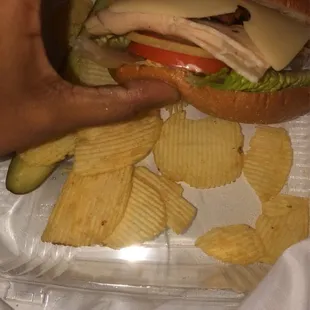 15. Turkey Deluxe Sandwich