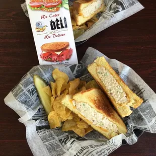 Tuna melt!!