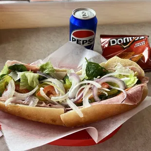 12" Italian Sandwich Combo