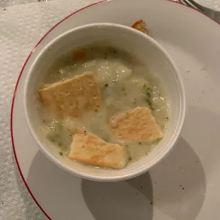 cream of broccoli!