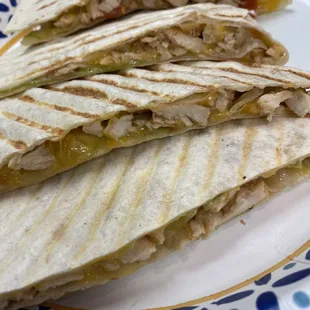 Chicken quesadilla