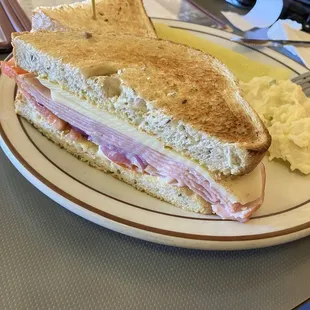 Ham &amp; Cheese on Rye