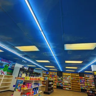the interior of a store