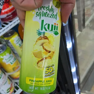 a can of pineapple juice