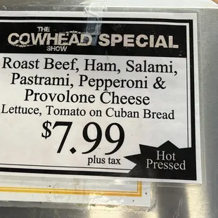 Specials
